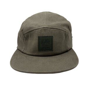 NWT ODDJOB ‘THE BEST OR NOTHING USA’ Olive Green 5-Panel Cap Gorpcore Hat (EDC)